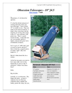 PDF - Obsession Telescopes