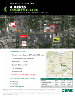 4 acres - Ellisville, MO
