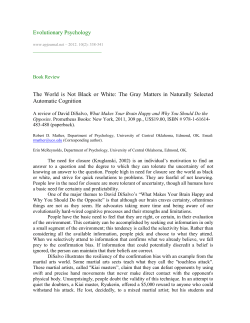 The Gray Matters in Naturally Selected Automatic Cognition