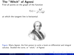 Allen Lab Section (Week 8)