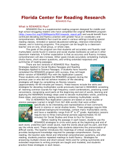 Florida Center for Reading Research