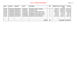 LOT# 2 - COMPUTER COMPONENTS Page 1 of 1