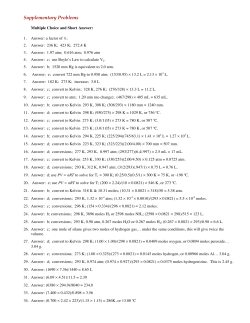 Supplementary Problems