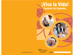 ¡Viva la Vida! Controle Su Diabetes