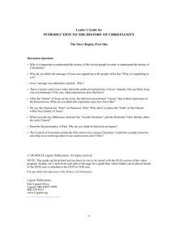 history of christianity