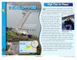 High Tide for Power
