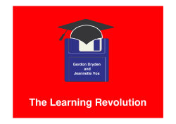 The Learning Revolution