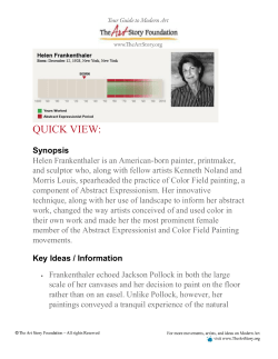 Helen Frankenthaler