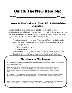 Unit 3: The New Republic