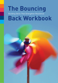 Bouncing Back Workbook - South Eastern Health and Social Care
