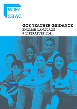 LL4 Teacher Guidance