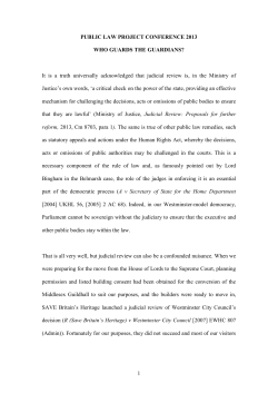 Lady Hale closing address to London Conference 2013