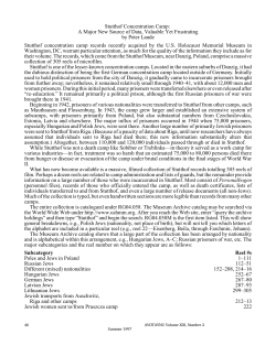 Stutthof Concentration Camp