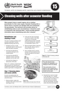 Cleaning wells after seawater flooding