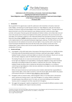 Global Initiative for Economic, Social and Cultural Rights