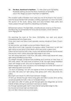 13 The Moor, Hawkhurst to Northiam