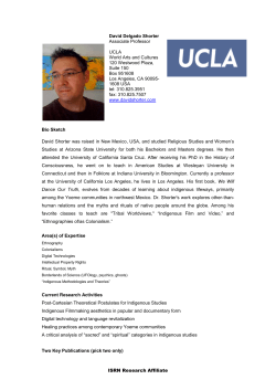 ISRN Research Affiliate David Delgado Shorter Associate Professor