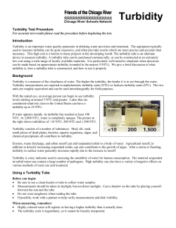 (NTU) or Jackson turbidity units (JTU).
