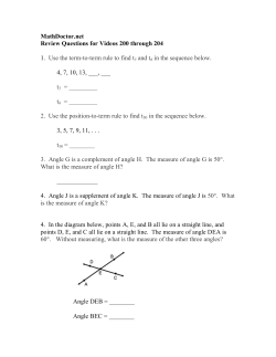 Review of Videos 200-204 (PDF download)