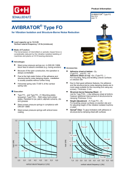 AVIBRATOR &reg; Type FO