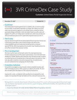 3VR CrimeDex Case Study