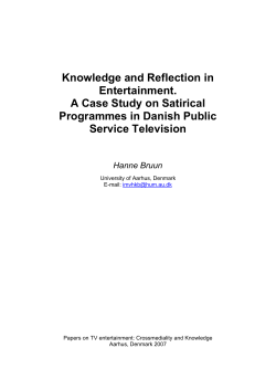 Guidelines for Submission and Layout - Tv