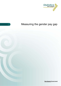 Measuring the gender pay gap