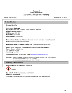 Soda Ash - Jacquard Products