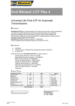 act.PDS - ATF Plus 4