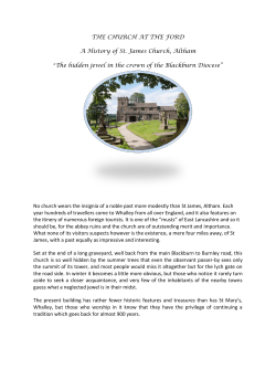 PDF history - St James Church, Altham