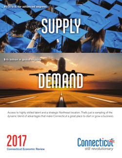#3 in U.S. for advanced degrees $15 billion in global exports Access