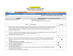 Unit 1 - Gary Community School Corporation