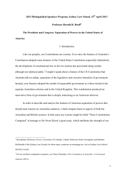 the Lecture - The University of Sydney