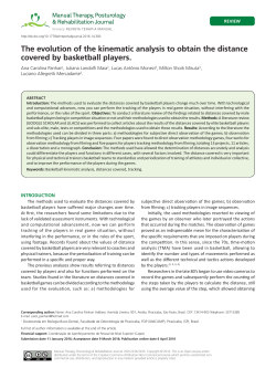 The evolution of the kinematic analysis to obtain the distance