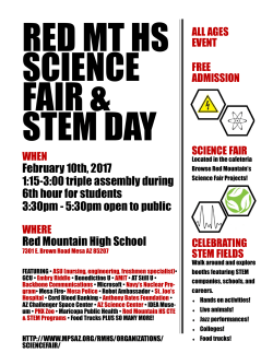 February 10th, 2017 1:15-3:00 triple assembly during 6th hour for