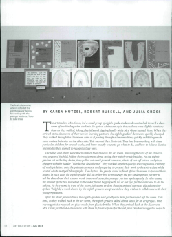 BY KAREN HUTZEL, ROBERT RUSSELL, AND JULIA GROSS