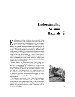 Understanding Seismic Hazards