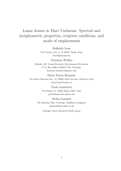 Lunar domes in Mare Undarum: Spectral and