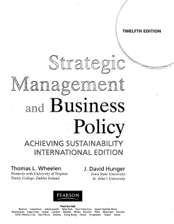 Business Policy