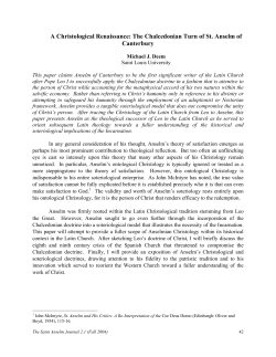 A Christological Renaissance: The