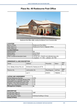 Roebourne Post Office
