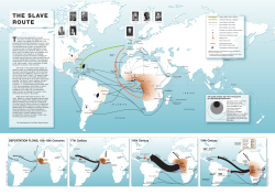 Map of the Slave Trade