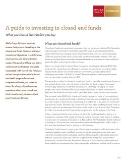 A guide to investing in closed-end funds