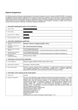 Diploma Supplement - FH Ober&ouml;sterreich