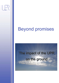 Beyond Promises