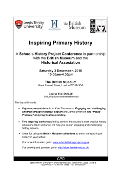 Inspiring Primary History