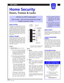 Home Security - Peel Regional Police