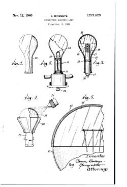 Reflecting electric lamp