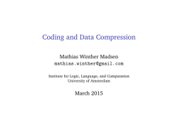 Slides: Coding - Stanford University