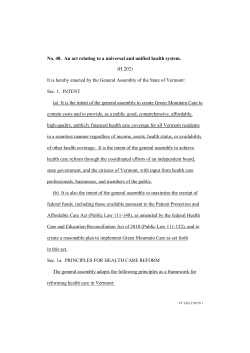 Act 48 (H.202) - Vermont Legislature